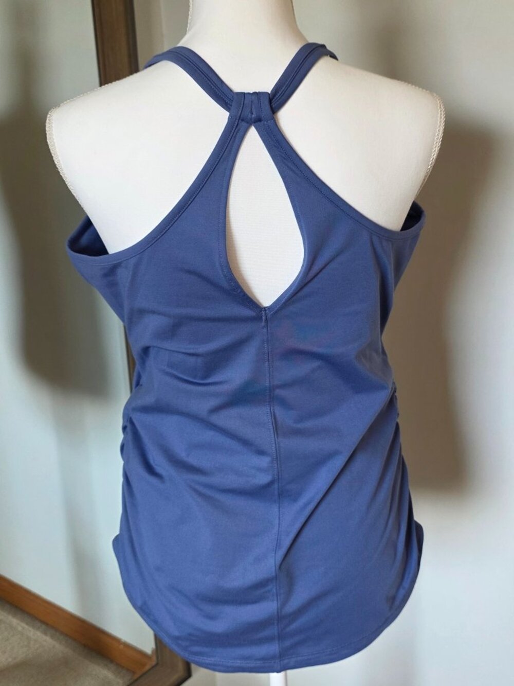 Calia Racerback Ruched Tank Top - Picture 3 of 4